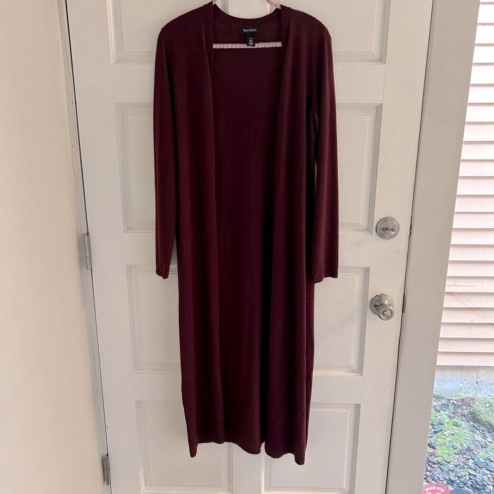 White House Black Market sweater duster